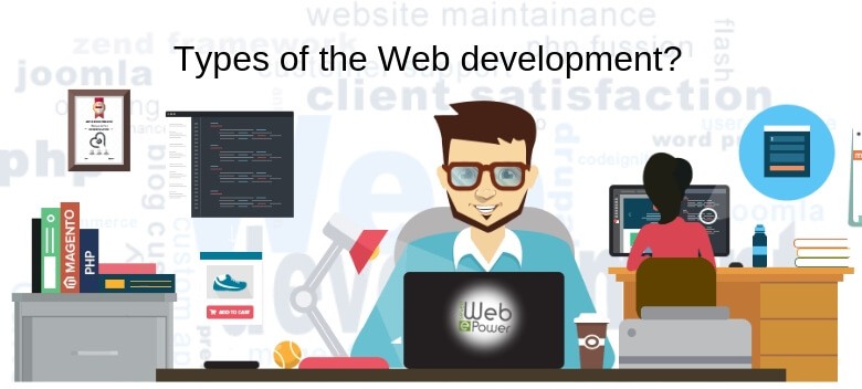 What are the types of Web development
